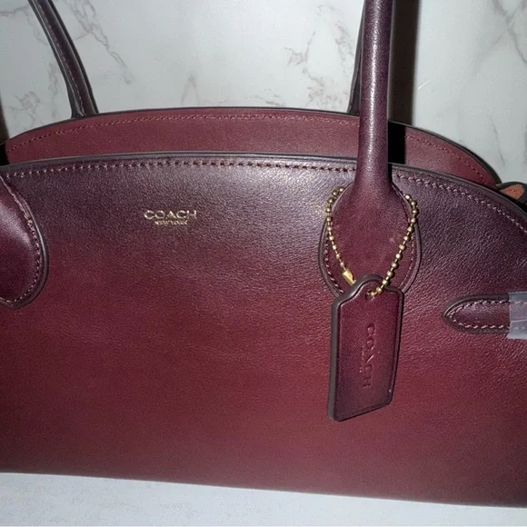 Coach Empire Carryall Bag 34 Merlot NWT - Picture 7 of 8